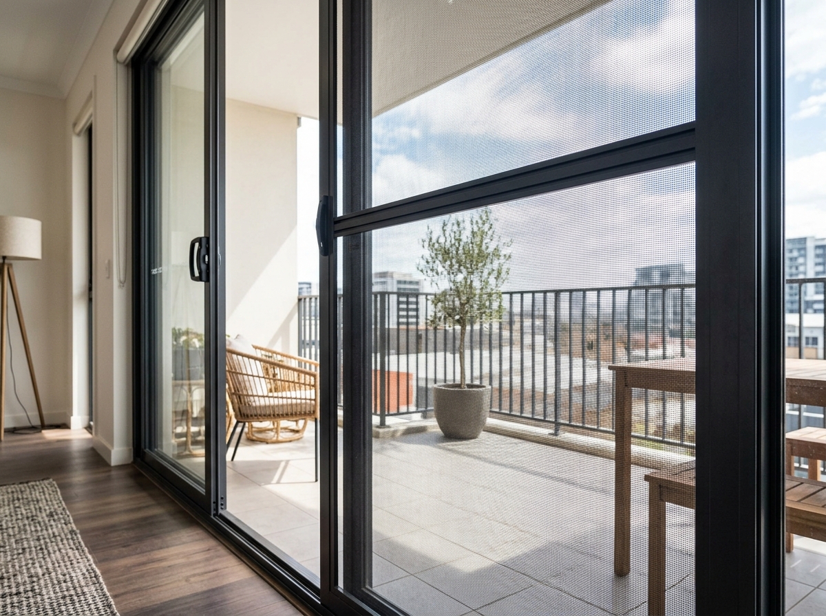 Living room balcony screen