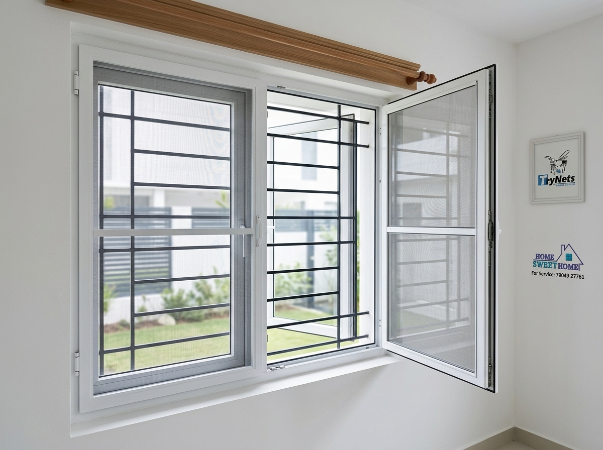 Bedroom window screen